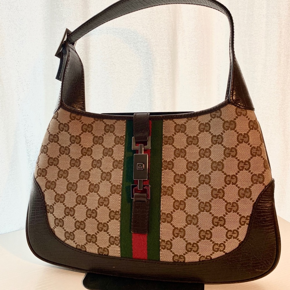 AUTHENTIC 👜 Gucci Jackie-O Ophelia Purse 👜